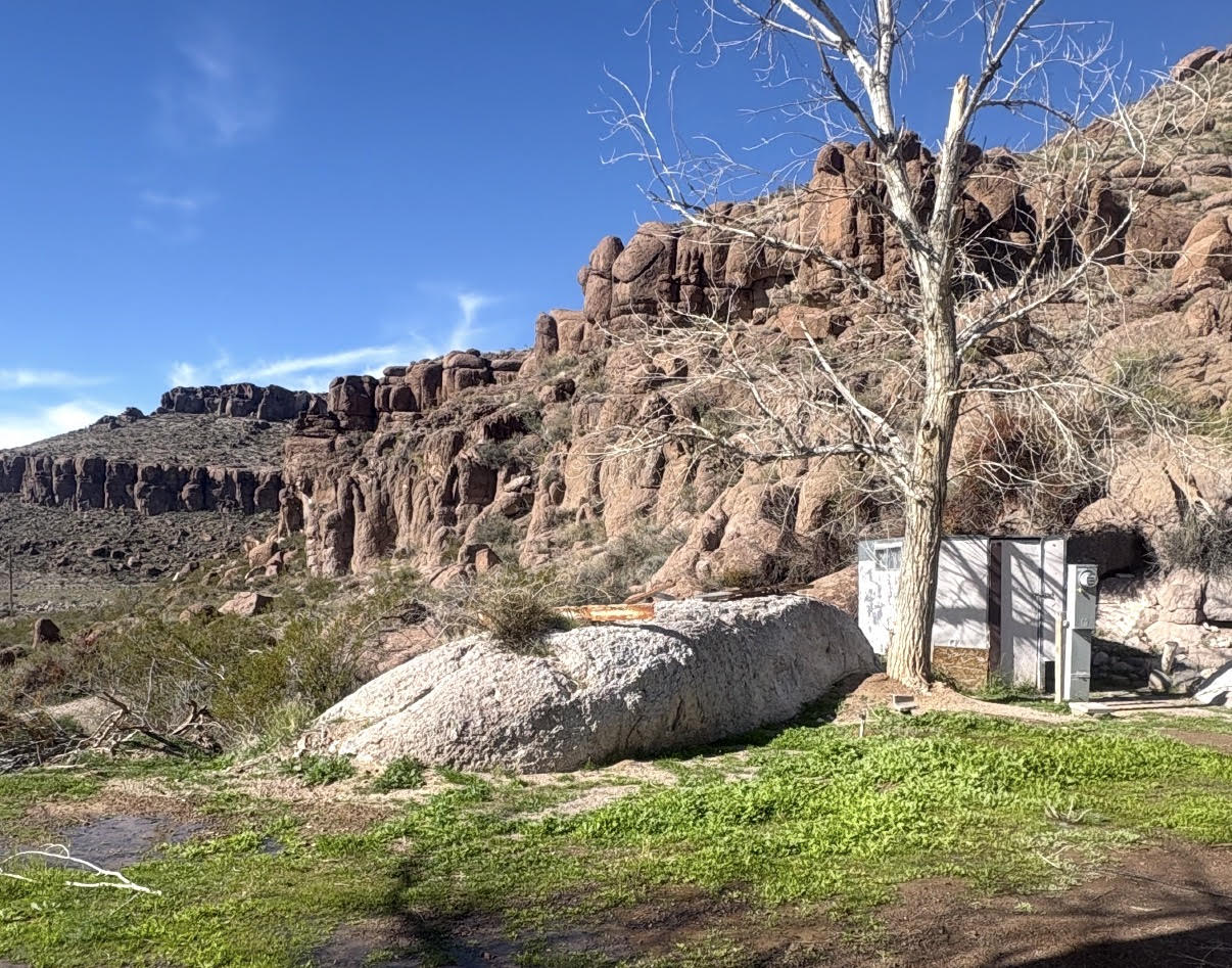 Scenic views at Canyon West RV Park